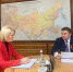 Виталий Хоценко встретился с куратором сибирских регионов в Правительстве РФ Викторией Абрамченко - Газета Знамя