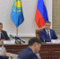 Губернатор Омской области Виталий Хоценко встретился с Акимом Северо-Казахстанской области Гауезом Нурмухамбетовым - Газета Знамя