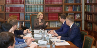 Виталий Хоценко обсудил с министром культуры России Ольгой  Любимовой итоги реализации нацпроекта «Культура» и перспективы модернизации учреждений культуры Омской области - Газета Знамя