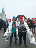 Сегодня в Омске состоялся традиционный Рождественский полумарафон