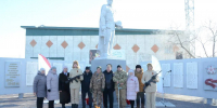 Мемориальный комплекс с Вечным огнем в Марьяновке подключен к сетевому газу - Газета Знамя