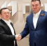 Виталий Хоценко и председатель ПСБ Петр Фрадков обсудили совместные проекты - Газета Знамя