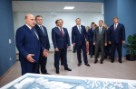 Михаилу Мишустину, работающему сегодня в Омске, представлен проект межвузовского кампуса, который планируется ввести в строй в 2030-2035 годах