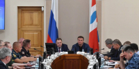 Виталий Хоценко и Дмитрий Шишкоедов провели совместное заседание антитеррористической комиссии и оперативного штаба в Омской области - Газета Знамя