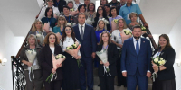 Делегация педагогов из Стаханова приняла участие в форуме работников системы образования в Омске и встрече с губернатором - Газета Знамя