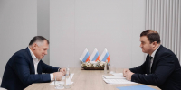 Виталий Хоценко и Марат Хуснуллин обсудили строительство Северного обхода Омска и развитие набережной Тухачевского - Газета Знамя