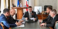 Виталий Хоценко и Дмитрий Горбачев обсудили шинное производство - Газета Знамя