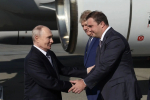 Губернатор Виталий Хоценко встретил в Омске Президента России Владимира Путина