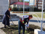 На бульваре Озерки проведён субботник.